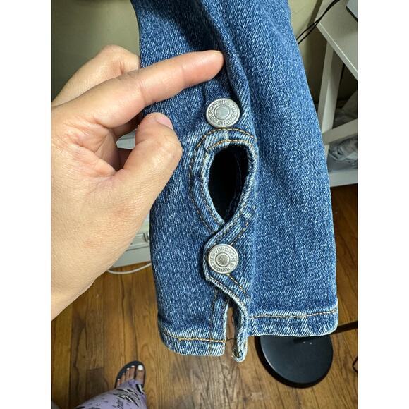 Vintage Jordache High Rise Slim Fit Denim Jeans Size 10 16-1835-P5 H133 - Picture 8 of 13